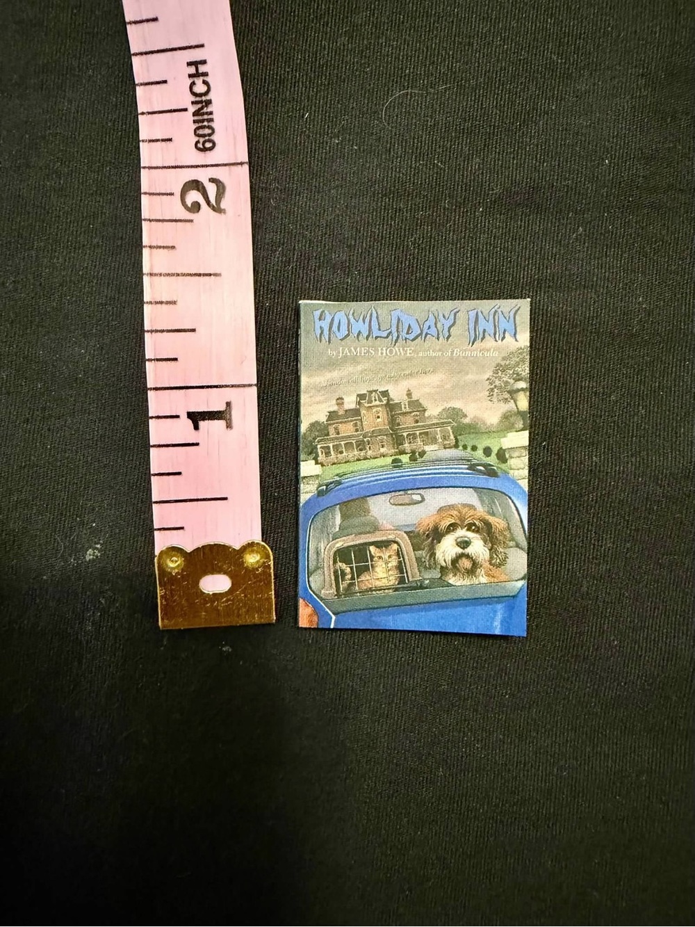 Mini Brands Books Howliday Inn James Howe Miniature Book Bunnicula Collectible